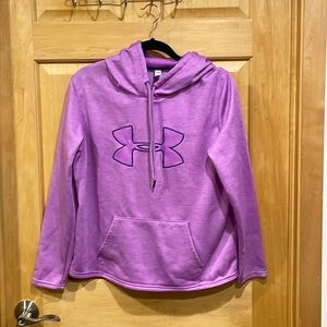 Under Armour purple hoodie sweatshirt size M